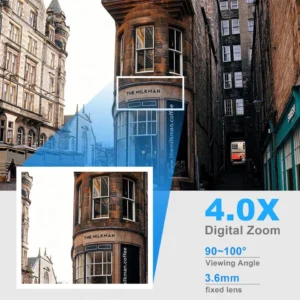 8MP Wireless Security Survillance PTZ Camera Wifi IP Outdoor 4X Zoom Cameras AI Human Tracking Two-way Audio HD Night Color Cam – AliExpress 30 – Plug Type : EU Plug